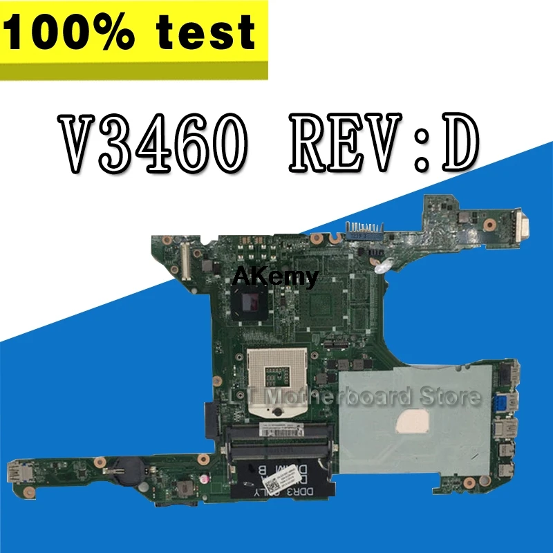 

CN-0JK5GY JK5GY FOR DELL VOSTRO 3460 V3460 laptop motherboard DA0V08MB6D2 DA0V08MB6D1 REV:D mainboard NOTEBOOK PC