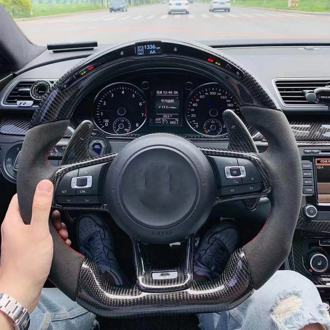 Для Volkswagen Golf 7 GTI R MK7 Polo Scirocco Jetta Tiguan индивидуальный Углеродный волокно