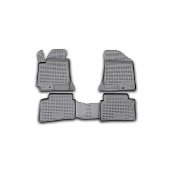 

Floor mats Kia Cee 'd 2006-2012, 4 PCs (PU) (cyan)