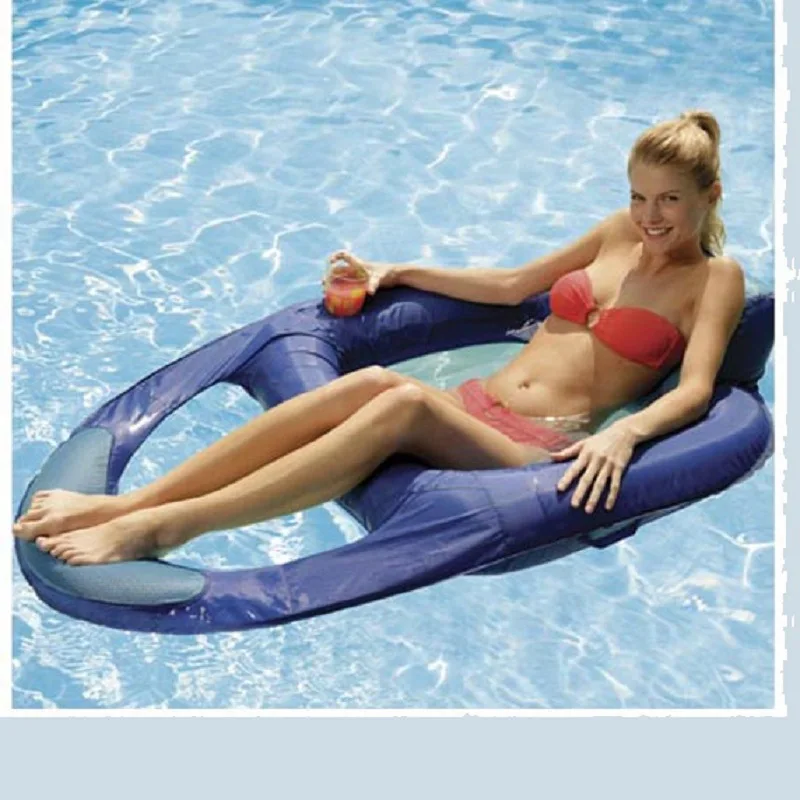 

New Style Electricity Supplier for Inflatable Cloth Set Net Floating Bed, PVC Inflatable Water Sofa Loungers Customizable Freque