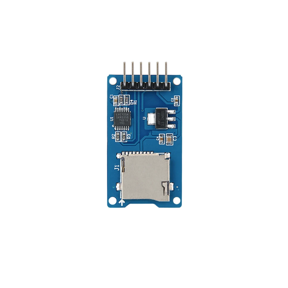 1 шт. микро SD карта Мини TF кардридер модуль SPI интерфейсы с чипом уровня для Arduino |