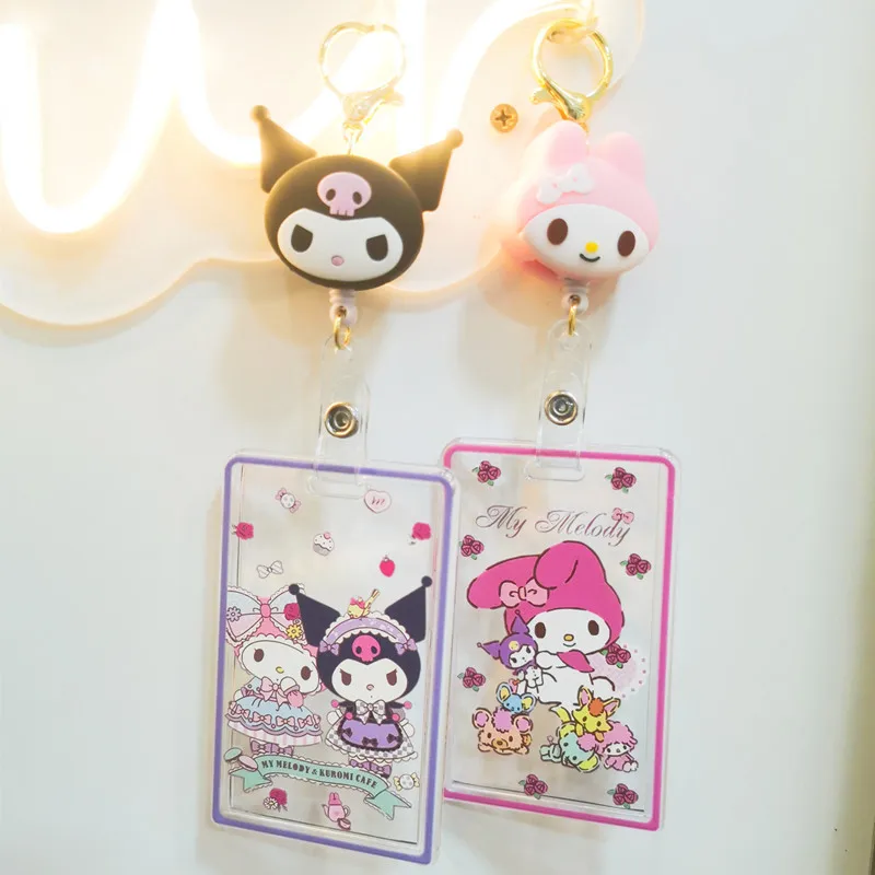 Cute Cartoon Anime Sanrioed Kulomi My Melody Cinnamoroll Transparent Student Creative Bus Card Card Sleeve Kids Birthday Gifts 2 Cute Cartoon Anime Sanrioed Kulomi My Melody Cinnamoroll Transparent Student Creative Bus Card Card Sleeve Kids Birthday Gifts 2
