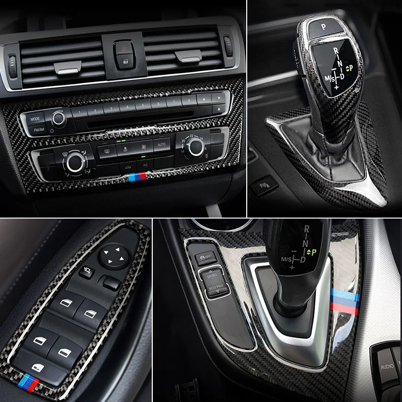 Углеродное волокно для BMW 1 2 серии F20 F21 F22 F23 интерьерный переключатель передач