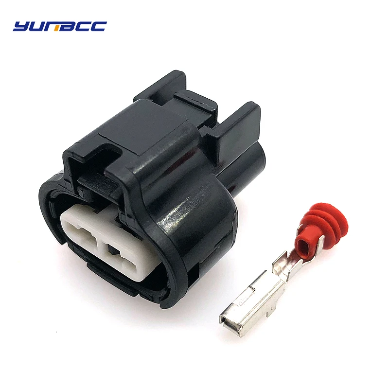 

1 set/pcs 2 pin/way 2.2 mm Female Waterproof Auto Sensor Connector 7283-1224-10 90980-11163 for Japanese IAT/MAT ap