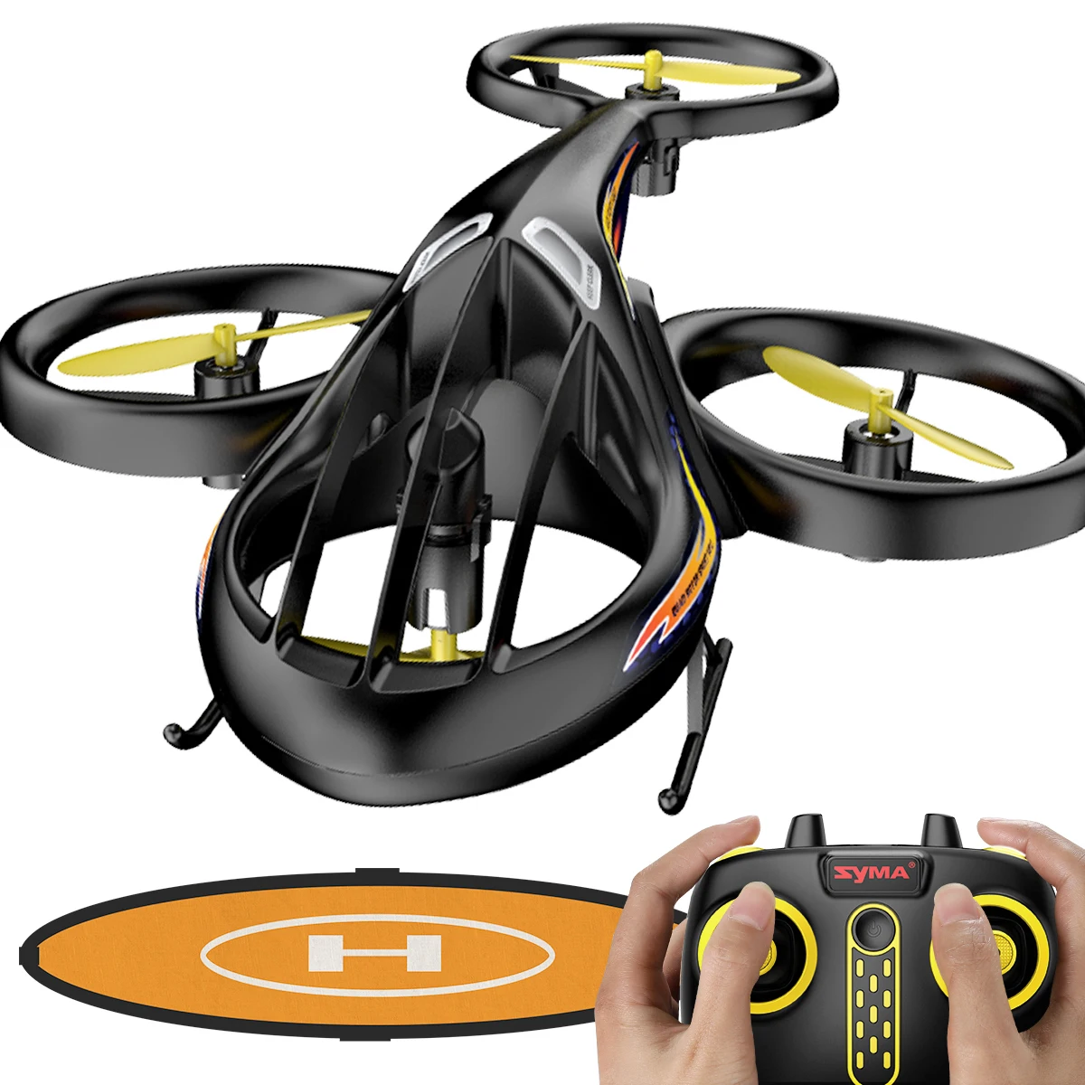 Syma Official RC Helicopter Drone Quadcopter With Landing Pad New Design Dron Quadrocopter Toys For Boys Birthday Gift