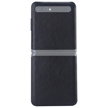 

Phone Back Sticker Self Adhesive Protective Quick Release Decorative Film Fashion Foldable PU Leather For Samsung Galaxy Z Flip