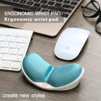 

Mouse Pad Slow Rebound Wristband Ergonomic Memory Foam Non-Slip Memory Foam Mouse Pad For Computer Laptop Desktop