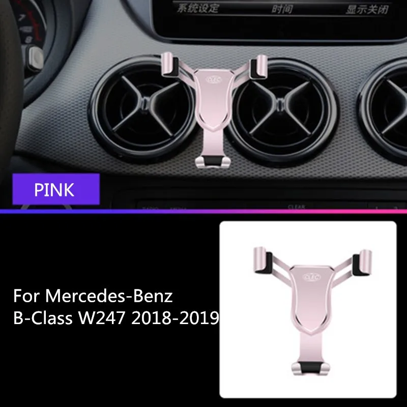 Для Mercedes-Benz B-Class W247 автомобильный умный держатель для мобильного телефона с вентиляционным отверстием, подставка, аксессуары для интерьера