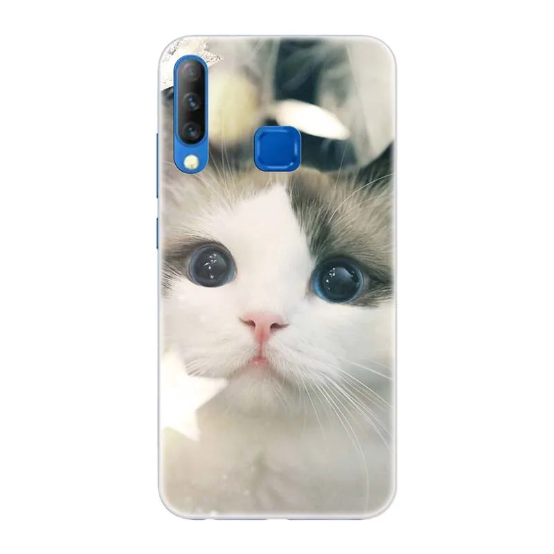A293 Чехлы для Tecno Camon 11 CF7/11 Pro CF8/11 S CB7 6," чехол с принтом Роза волк чехол-крышка с узорами ТПУ+ PC задняя крышка Funda Para - Цвет: A293