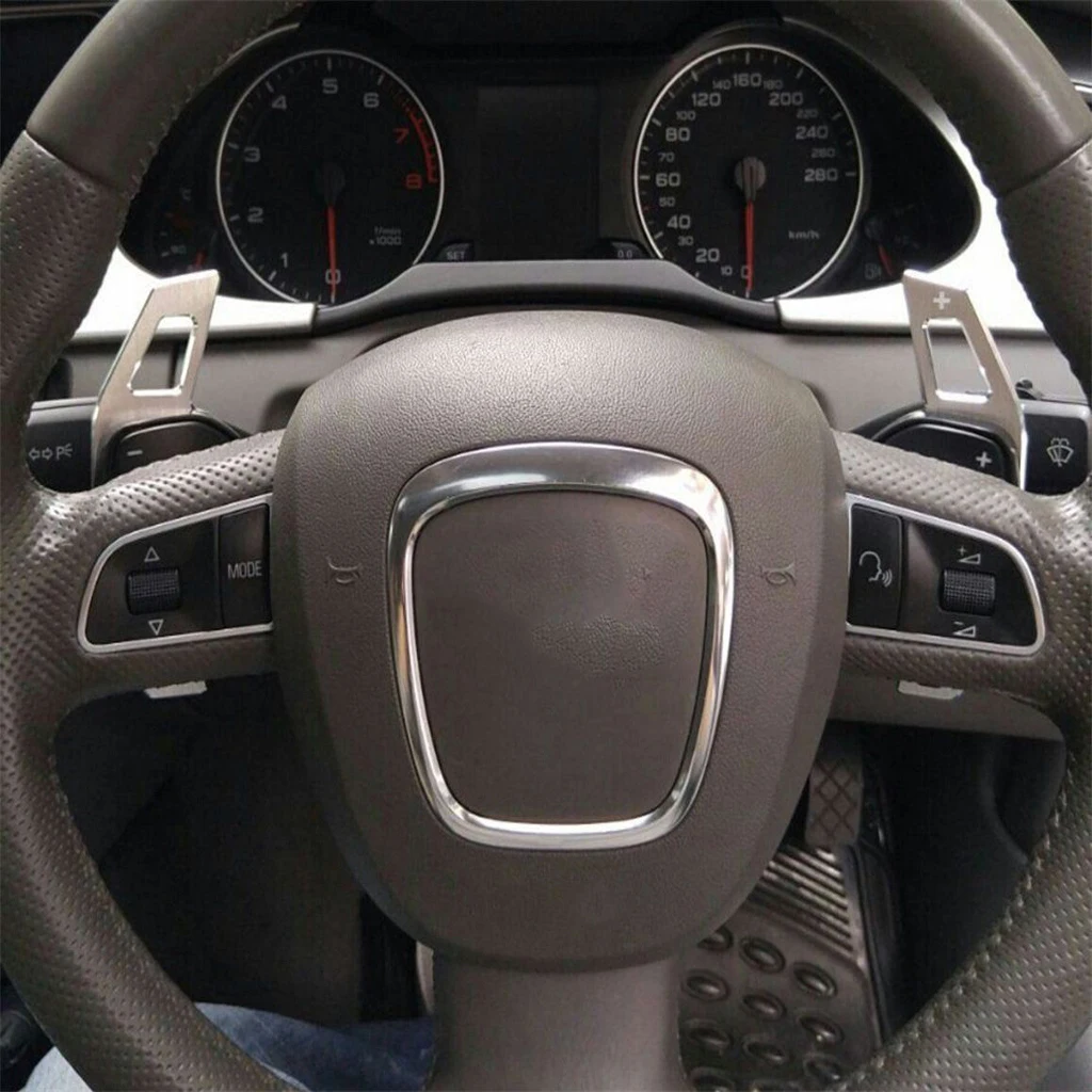 Пара автомобилей левый+ правый руль сдвиг весло расширение для Audi A3 A4 A5 A6 A7 Q3 Q5