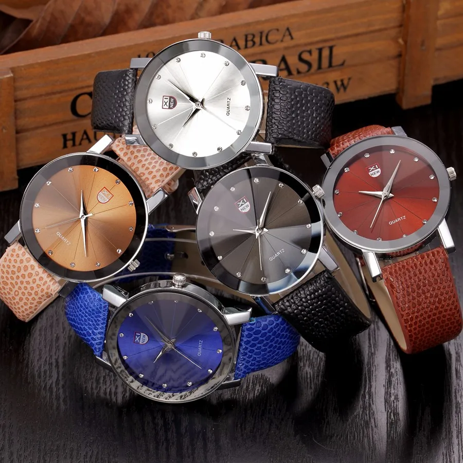 Men watch Military Sport Date Analog Quartz Wrist Watch Fashion Leather Band Dia Relogio Masculino Casual Male Wristwatch @5 | Наручные