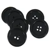 11mm-38mm 4-Hole Black Resin buttons for clothing Accessory Round button Sewing Craft Garment Scrapbooking 5