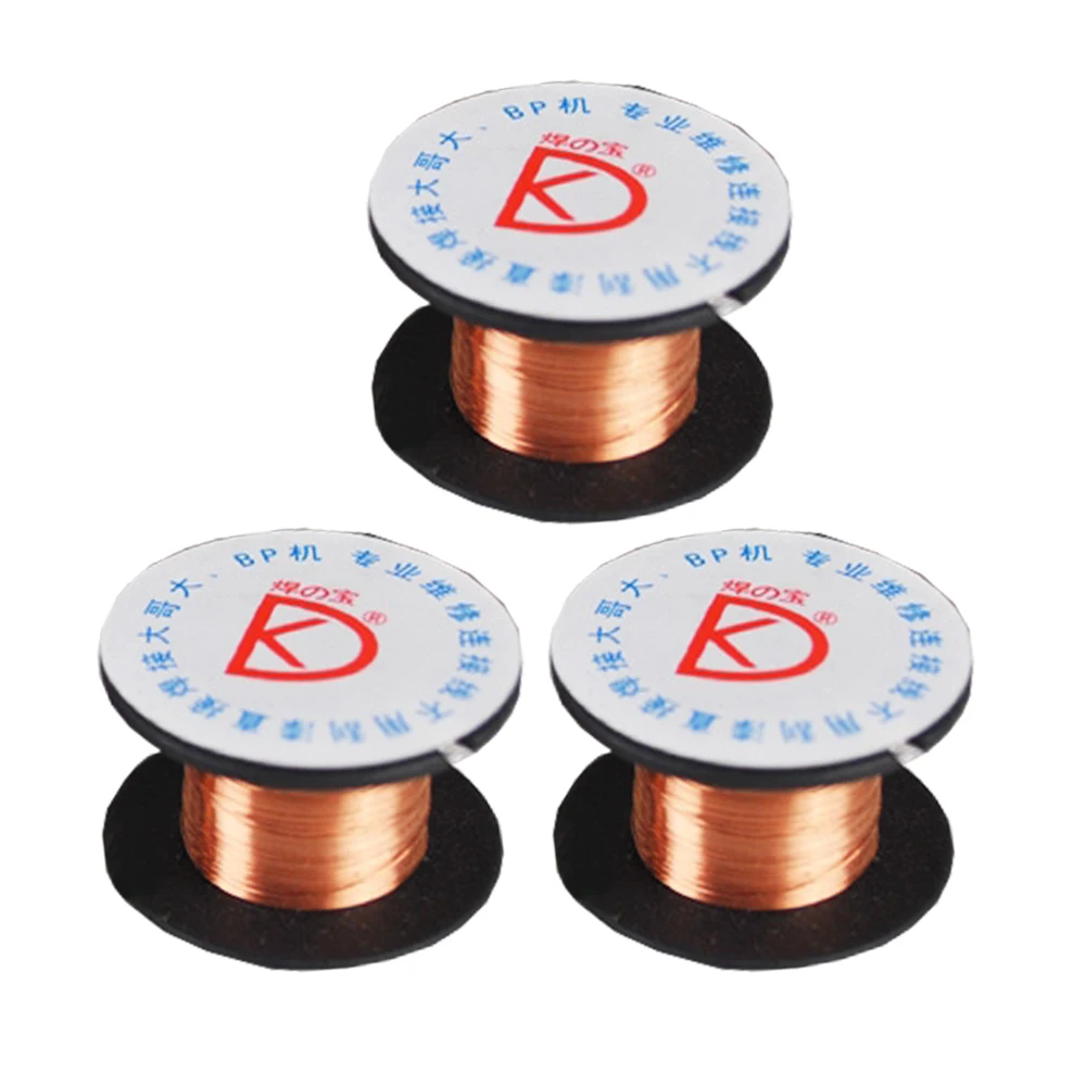 

0.1mmPolyurethane Enameled Copper Jumper Wire Line PCB Repairing Jump Link Wire for Cellphone Tablet Motherboard Soldering Tool