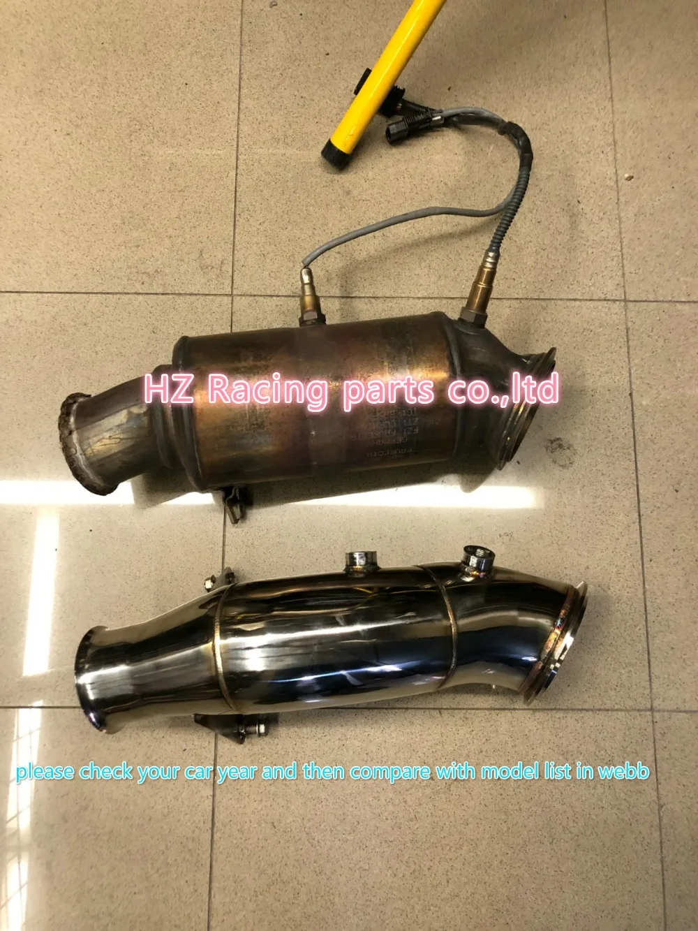 Выхлопная труба M135i M235i 335i 435i N55 F30 F31 F32 F33 F34 F36 F83 F82 F20 F21 F22 F23 DECAT выхлопная