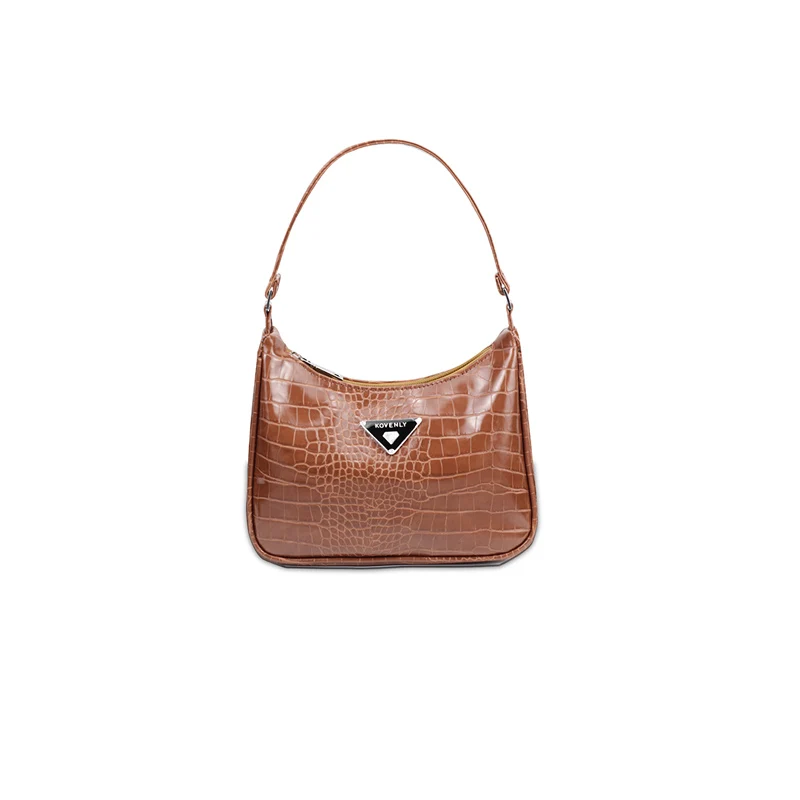 Ретро сумки для женщин трендовые винтажные нейлоновые сумки женские маленькие субаксиллярные сумки повседневные ретро мини-сумки через плечо Kendall - Цвет: Brown handbag