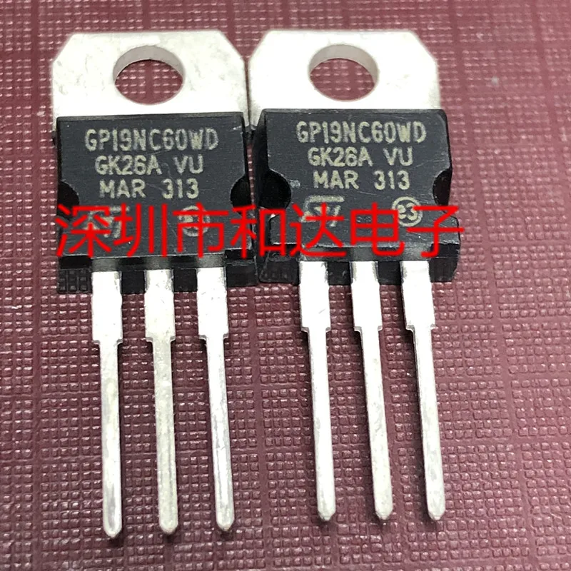 5 шт. GP19NC60WD STGP19NC60WD-220 600V 22A
