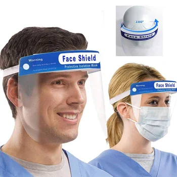 

Portable Face Mask Head-mounted Mask Kitchen Accessories Transparent Isolation Anti-fog Cooking Anti-smoke Universal Women Men