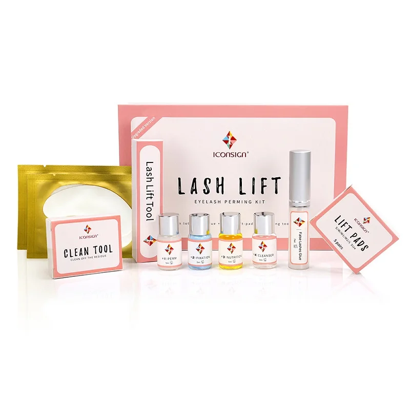 5 Kit/Lotto Versione Di Aggiornamento Iconsign Lash Lift Kit Ciglia Perm Set Calia Beauty Make Up Fast Shippment Cosmetic