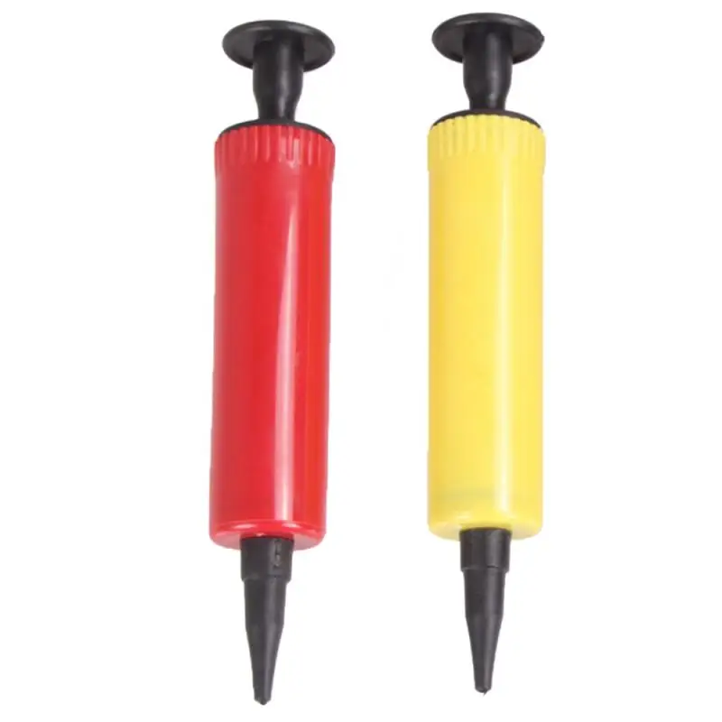 1pc Mini Balls Pump Balloon Accessories Inflator Hand Push Air Two Kinds Needles Party Supplies Portable Ballon | Дом и сад