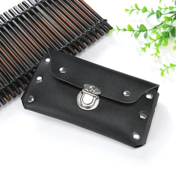 

Fanny Waterproof Phone Pockets Men Rivet Waist Purse PU Leather Outdoor Sport Men Card Holder Phone Purse Holder