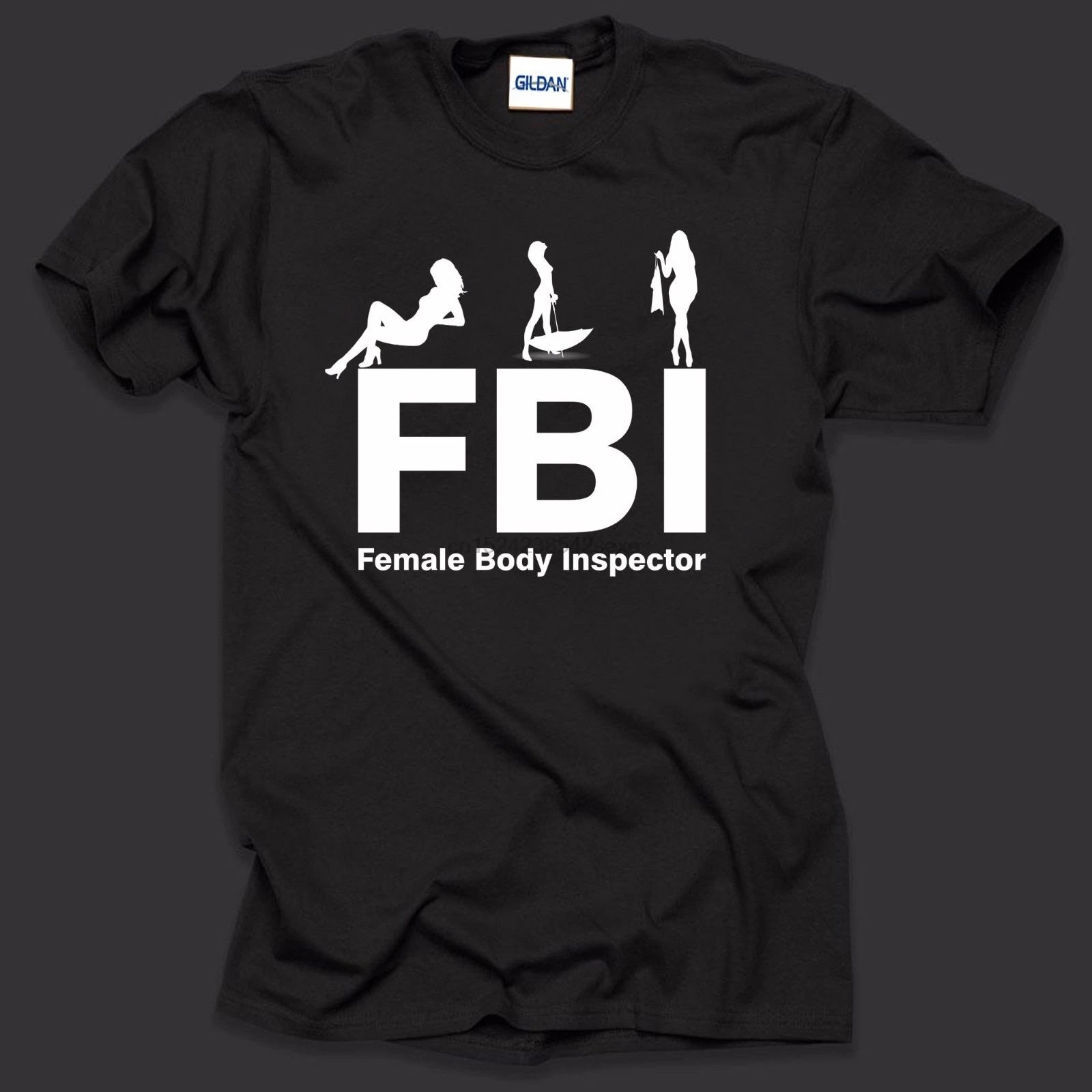 Funny T-Shirt FBI Female Body Inspector Club Party Tee Shirt | Мужская одежда
