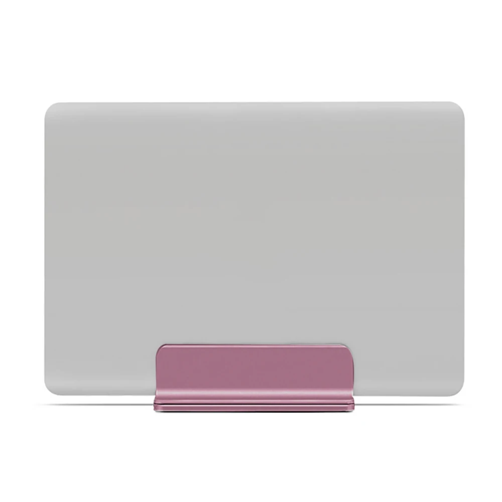 Крутая, для ноутбука Подставка для ноутбука Macbook Air Pro Retina 13 15 Стабильный Рабочий стол Алюминий стенд с регулируемым док-станция для Размеры Книга Держатель подставка для ноутбука - Цвет: Розовый