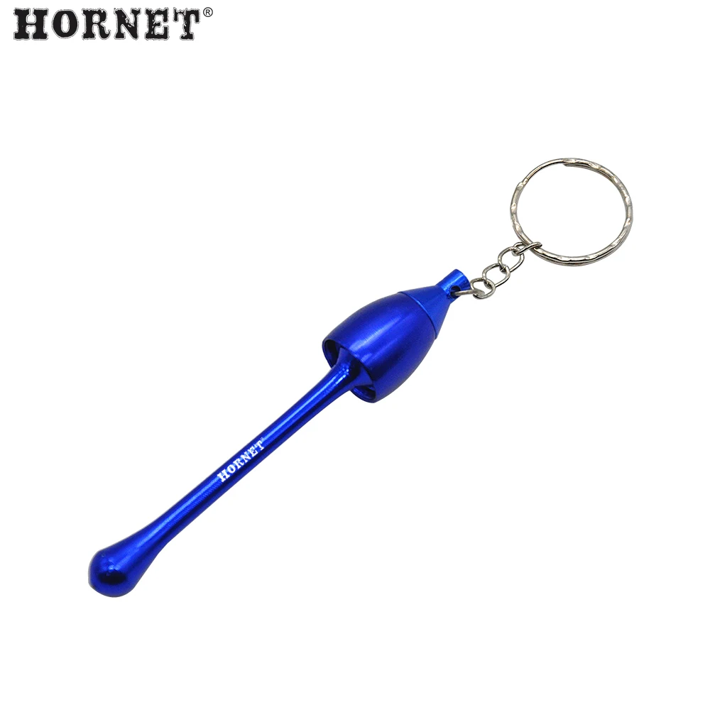 HORNET металлическая курительная трубка красочные грибы с кольцом для ключей