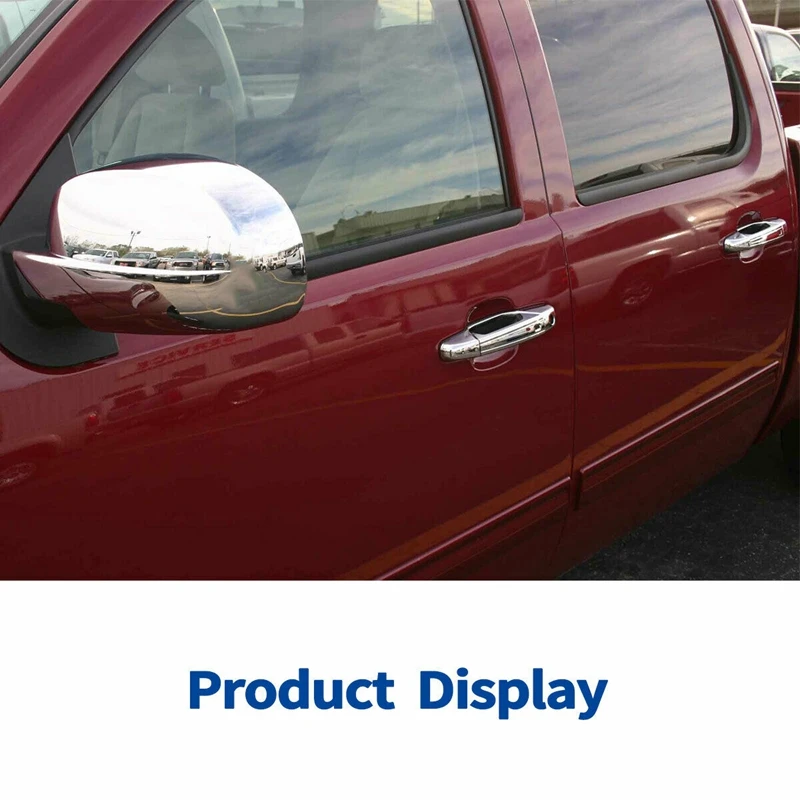 Наружная крышка дверной ручки для 2007 2013 Silverado Sierra 4 Door Crew Cab шт.|Лепнина интерьера| |