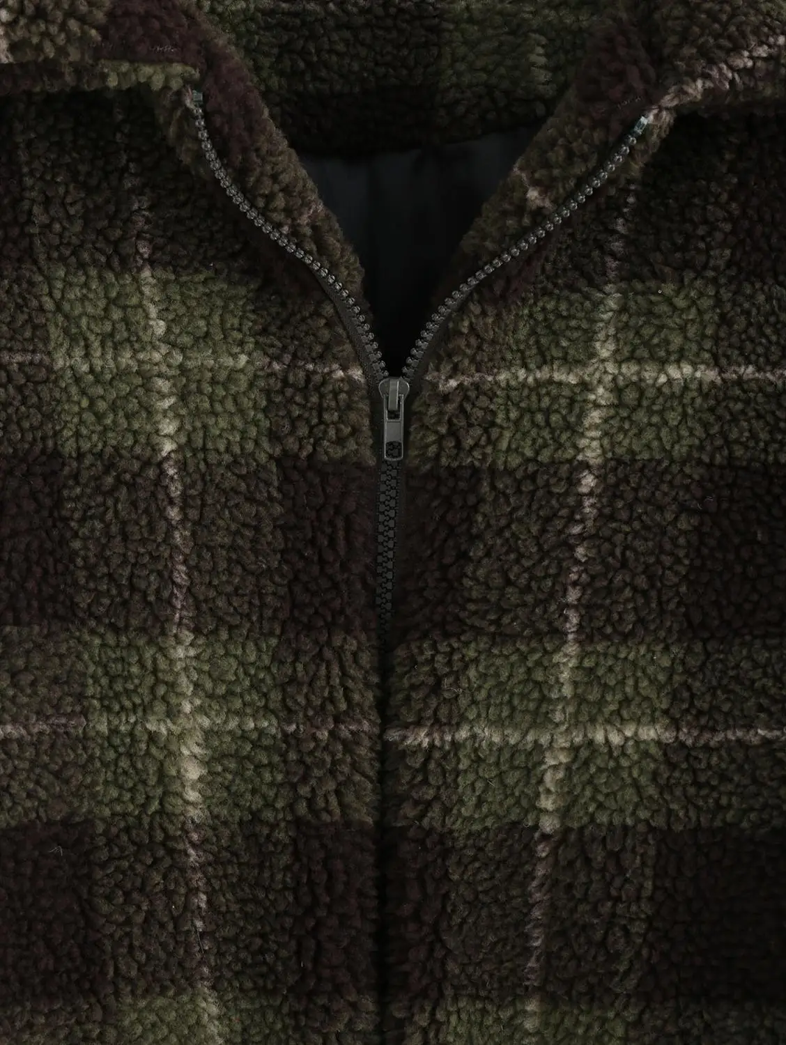 wonderful  ZAFUL 2019 Fashion Retro Casual Women Jacket Female Checked Faux Fur Short Coat Winter Jacket Women