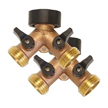 Все медные бытовые двухпроходные кран одна минута два клапана переключающее соединение