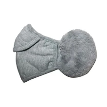 Two-In-One Winter Cold And Dustproof Plush Cotton Cycling Ski Mask Adjustable Earmuffs With Nostril Warm Earmuffs