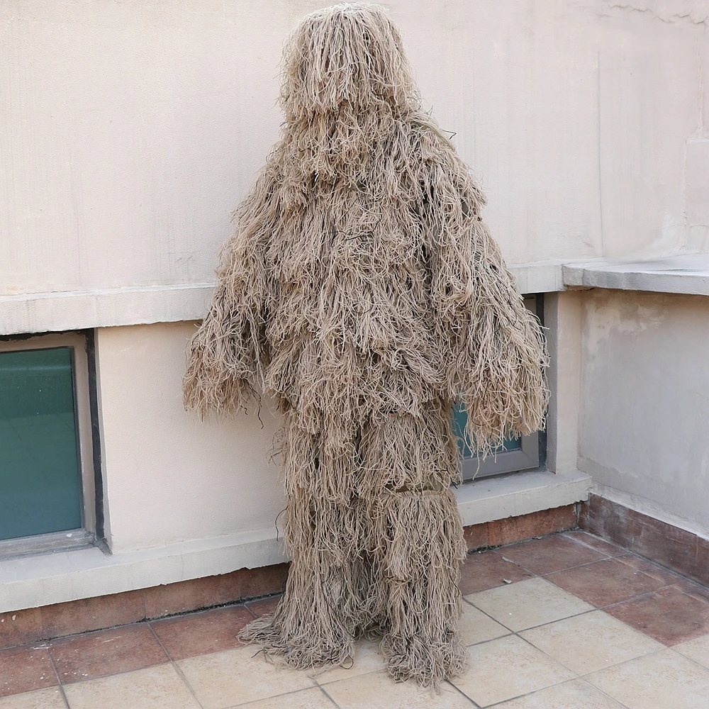 Охотничий лесной 3D бионический камуфляж снайперский Ghillie костюм тактическая камуфляжная одежда