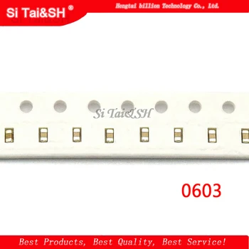 

100pcs 100NF X7R Error 10% 50V 0603 104 SMD Thick Film Chip Multilayer Ceramic Capacitor