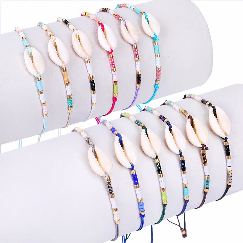 Meetvii Boho Handmade Friendship Bracelets Delica MIYUKI Beads Bracelet Shell Charm Pulseira Mujer Jewelry Women Gift - Image 5