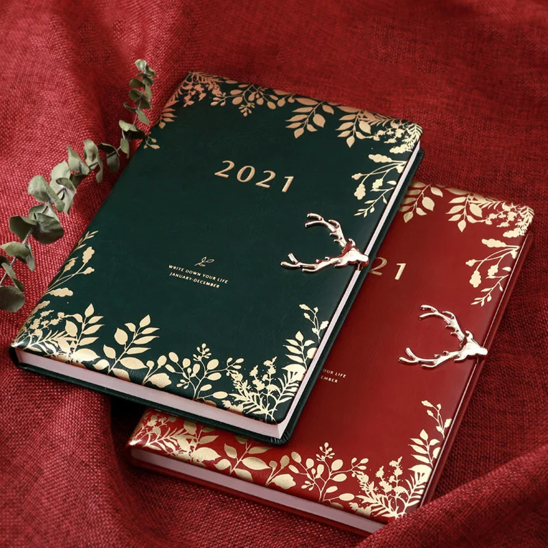 

2021 Planner Agenda Organizer A5 Weekly Diary Notebook Deer Journal Monthly Plan Notepad Wonderful Daily Note Book Stationery