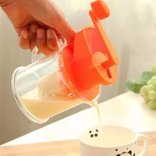 Extractor Soybean Milk Accessories Juicer Multifunction Transparent Portable Mini Vegetable Kitchen Home Manual Fruit Squeezer