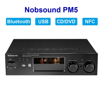 Preise Nobsound PM5 Hallo-fi Stereo Power AmplifierSupport USB CD DVD 80W + 80W Power AMP NFC Drahtlose Bluetooth Verstärker