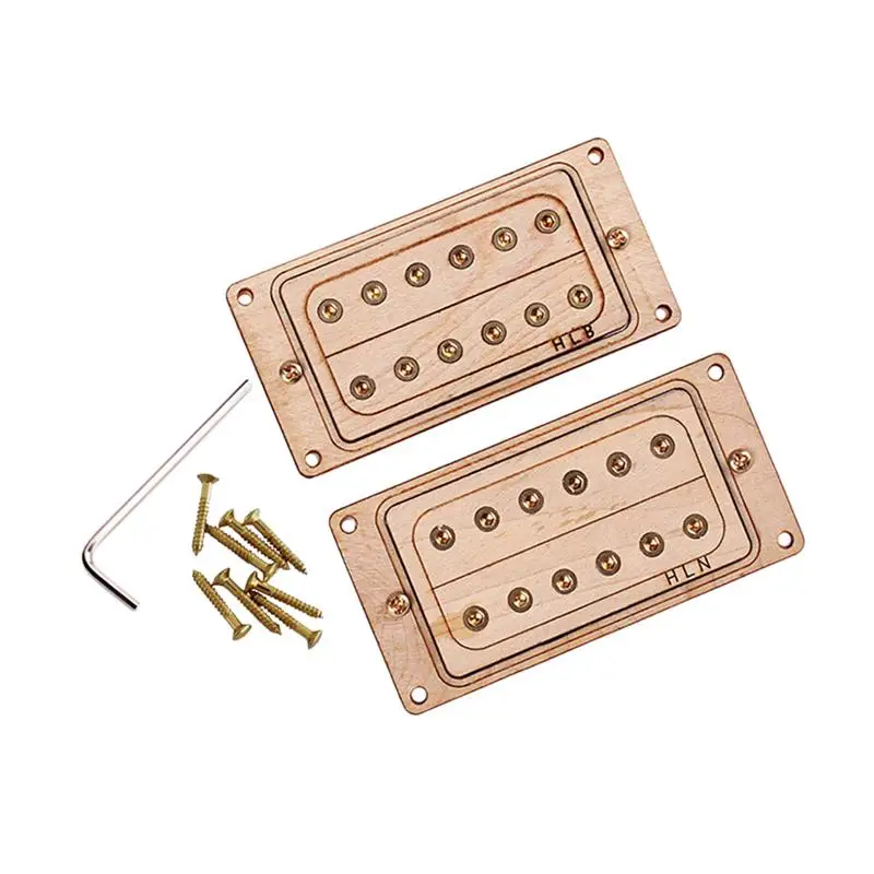 1 шт. звукосниматель для гитары высшее качество Древесина клена Прочный