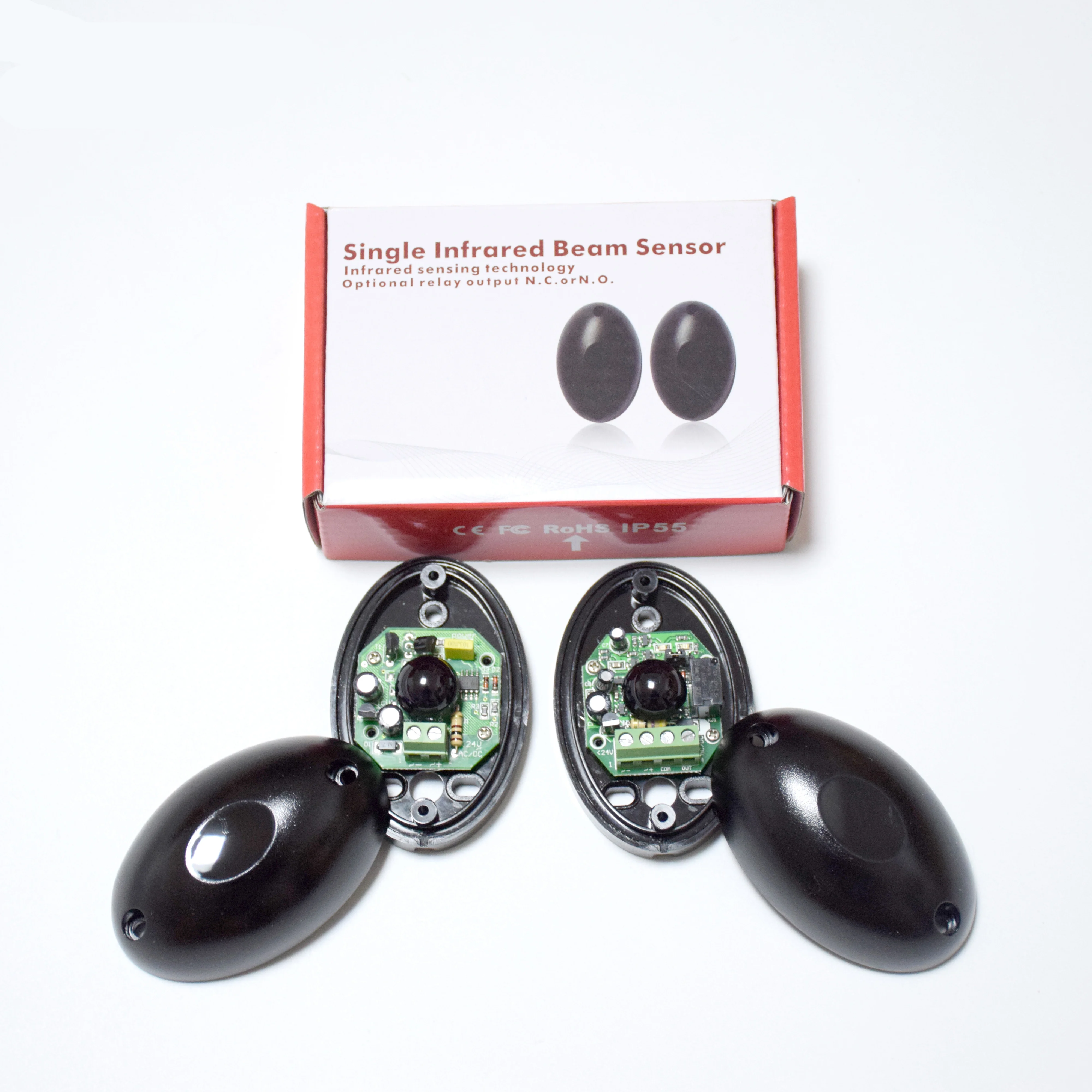 Ir Beam Sensor CE-FCC-Rohs-Certified-Outdoor-IP55-Beam-Infrared-Detector-Photo-IR-Beam ...