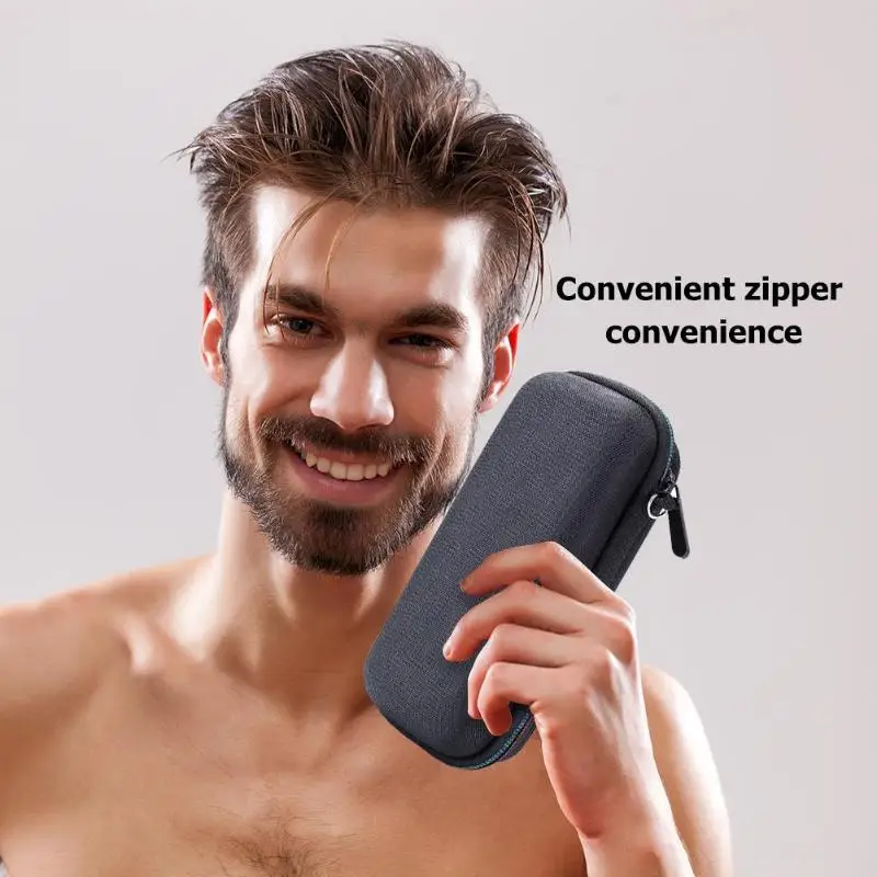 Бритва Жесткий Чехол для Philips OneBlade ударопрочный бритвенный аксессуар дорожная сумка из ЭВА упаковка для хранения коробка чехол на молнии с подкладкой