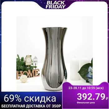 

Vase "Silver" h-25.5cm, d-10.5cm 4669681
