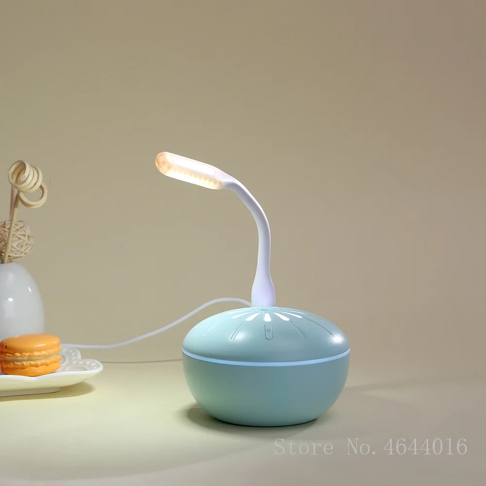 Мини-увлажнитель воздуха ароматизатор-увлажнитель воздуха с usb-интерфейсом диффузоры, включая небольшой светодиод и мини-вентилятор увлажнитель для дома