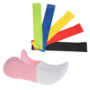 

Portable Compact Buttocks Training Device Pelvic Floor Muscle Exerciser Dual Color Hip Training Clip with Resistance Bands