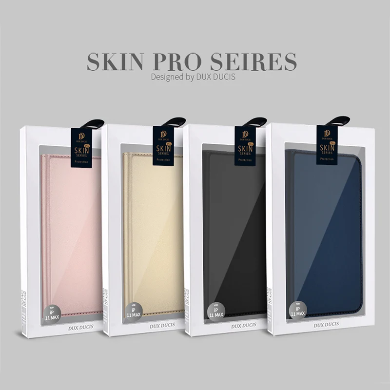 DUX DUCIS умный кожаный чехол для iPhone 11 2019 Pro роскошный флип бумажник телефона MAX