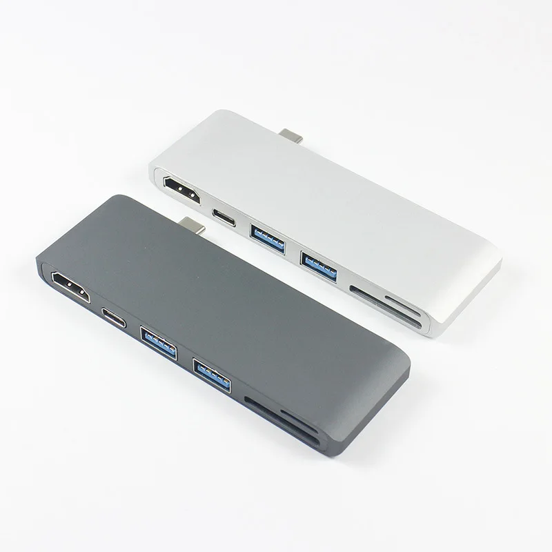 

Type-C to HDMI Converter Hub of the Six-in-One 4 K 2k Hub SD/TF MacBook Adapter