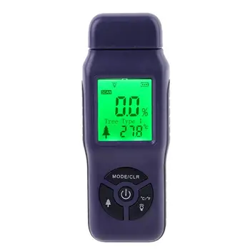 

Wood Moisture Meter Humidity Tester Timber Damp Detector LCD Digital Moisture Meter Hygrometer Moisture Analyzer Range 2%-70%
