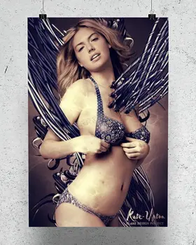 

R0047 Kate Upton (6) Star Sexy Beautiful Girl Model Wall Sticker Silk Poster Art Home Decoration