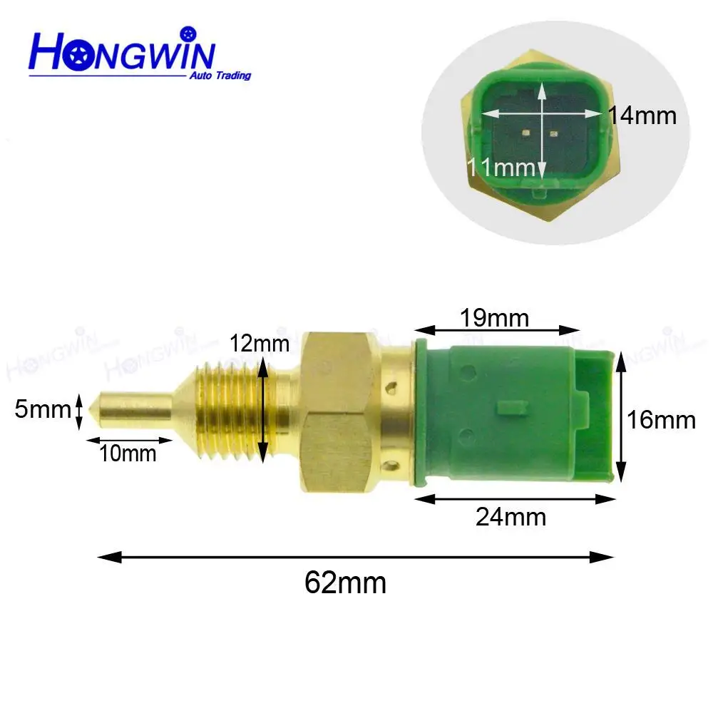 Engine Coolant Temperature Sensor 1338.A7 1338.88 1338A7 133888 Coolant Temperature Sensor Fits Citroen C3 C4 Berlingo XSARA JUMPY PEUGEOT 206 406 307 1007 607