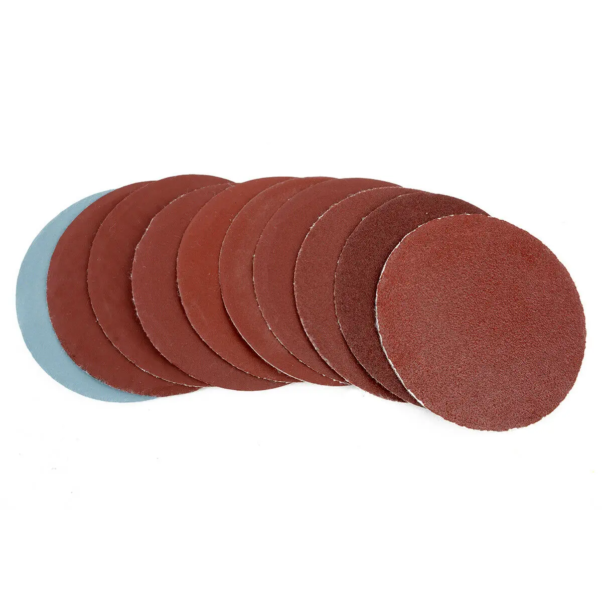100Pcs 3 Inch 75mm Sandpaper Sander Disc Mix Sanding Polishing Pad 80-3000 grits
