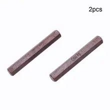 Utoolmart 2 шт 1/" 50 мм длина привода шестигранные головки набор H4~ H10 хром-ванадиевая сталь метрическая отвертка бит розетки ручные инструменты